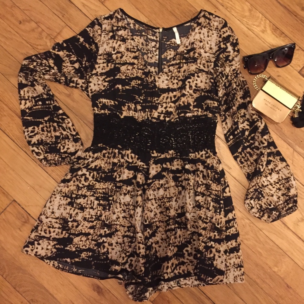 Stunning Patterned Romper